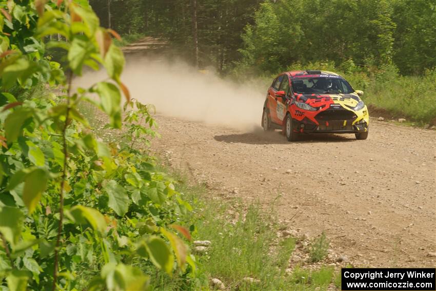 Nikhil Thakur / Brandon Pace Ford Fiesta ST on SS4, Hollow Woodtick.