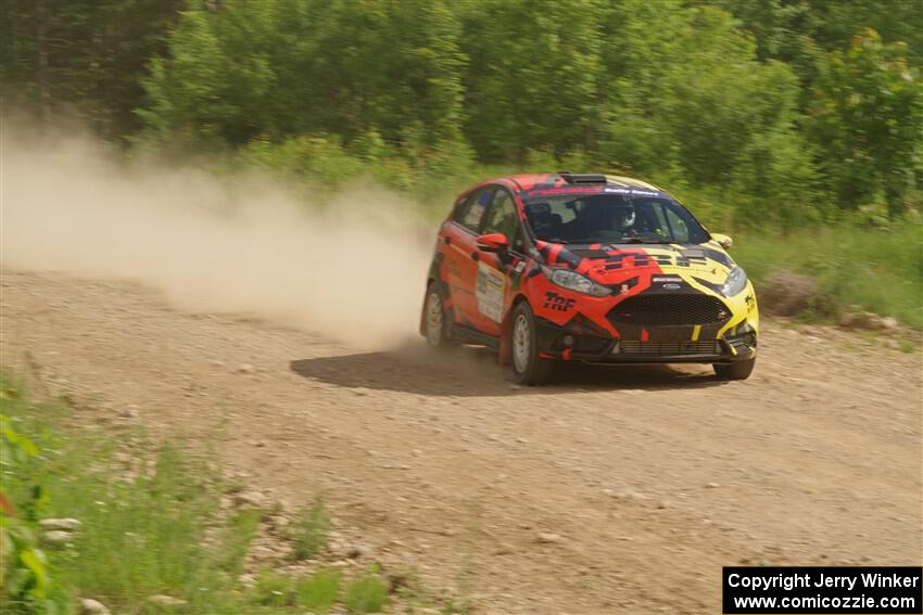 Nikhil Thakur / Brandon Pace Ford Fiesta ST on SS4, Hollow Woodtick.