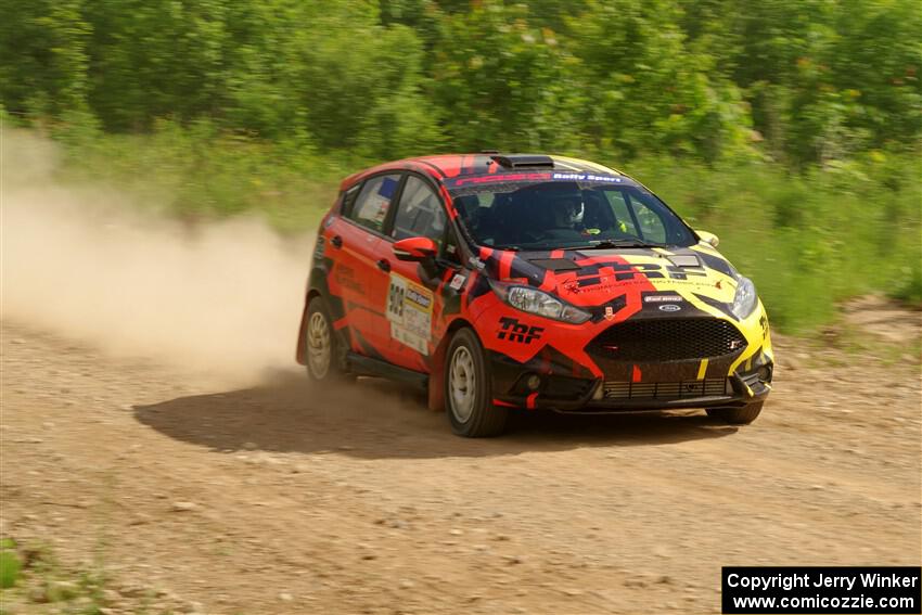Nikhil Thakur / Brandon Pace Ford Fiesta ST on SS4, Hollow Woodtick.