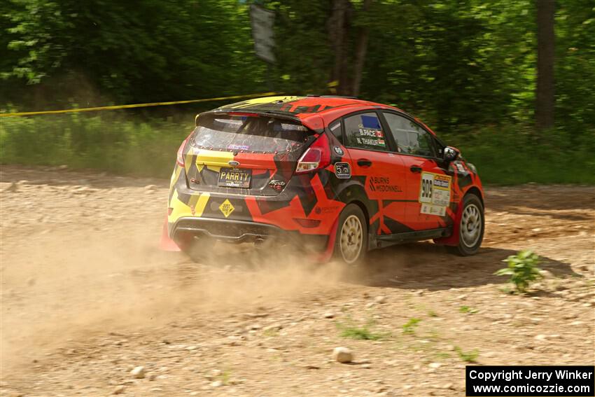 Nikhil Thakur / Brandon Pace Ford Fiesta ST on SS4, Hollow Woodtick.