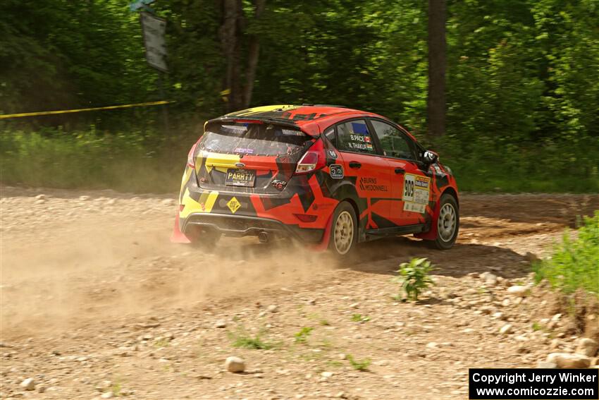 Nikhil Thakur / Brandon Pace Ford Fiesta ST on SS4, Hollow Woodtick.