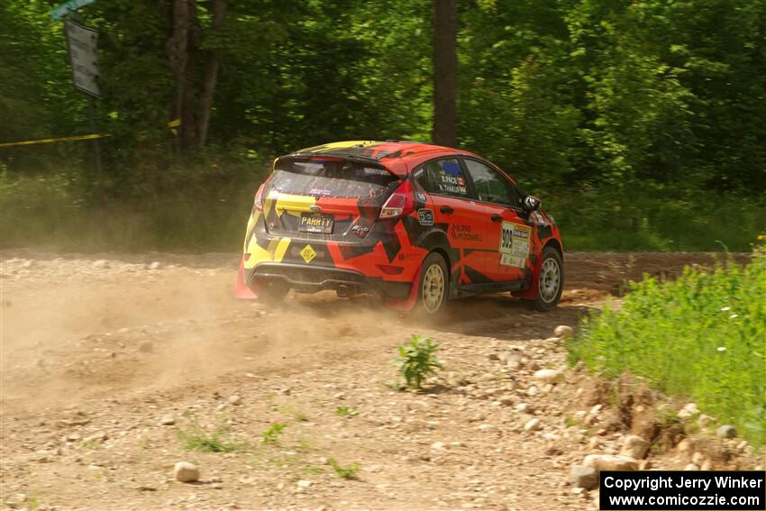 Nikhil Thakur / Brandon Pace Ford Fiesta ST on SS4, Hollow Woodtick.