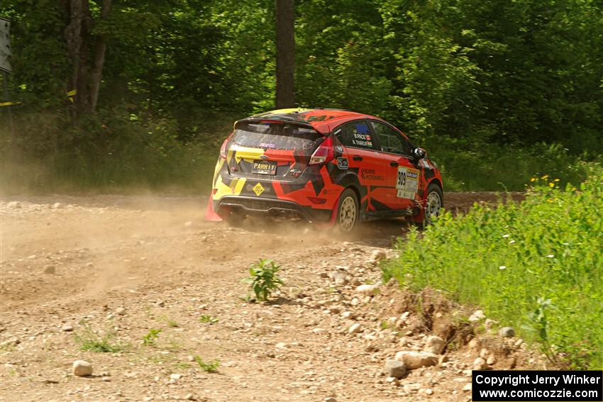 Nikhil Thakur / Brandon Pace Ford Fiesta ST on SS4, Hollow Woodtick.