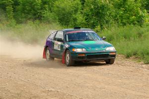 Maegan Burkart / Joanna Seaman Honda CRX Si on SS4, Hollow Woodtick.