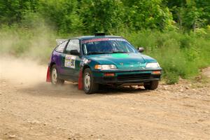Maegan Burkart / Joanna Seaman Honda CRX Si on SS4, Hollow Woodtick.