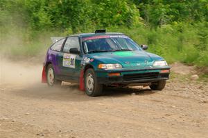 Maegan Burkart / Joanna Seaman Honda CRX Si on SS4, Hollow Woodtick.