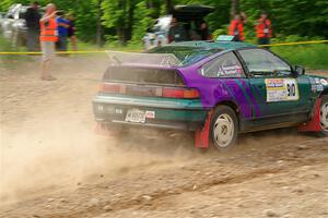 Maegan Burkart / Joanna Seaman Honda CRX Si on SS4, Hollow Woodtick.