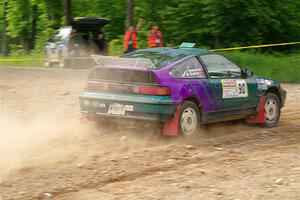 Maegan Burkart / Joanna Seaman Honda CRX Si on SS4, Hollow Woodtick.