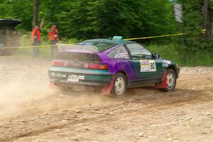 Maegan Burkart / Joanna Seaman Honda CRX Si on SS4, Hollow Woodtick.