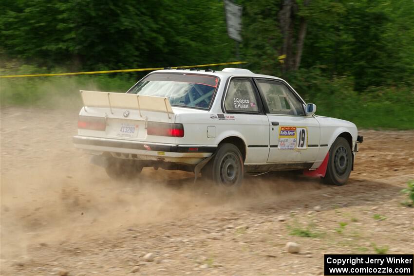 Elena Huizar / Julienne Ciacico BMW 325i on SS4, Hollow Woodtick.