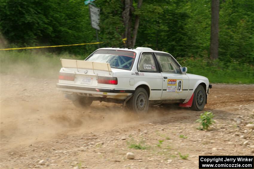 Elena Huizar / Julienne Ciacico BMW 325i on SS4, Hollow Woodtick.