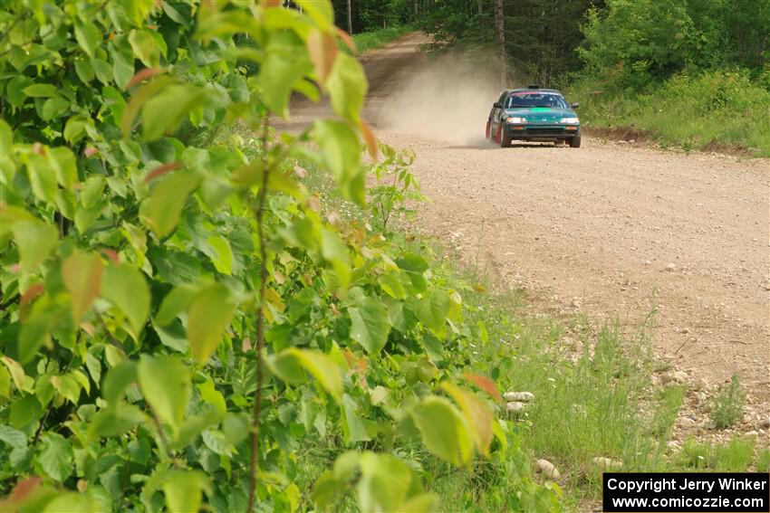 Maegan Burkart / Joanna Seaman Honda CRX Si on SS4, Hollow Woodtick.