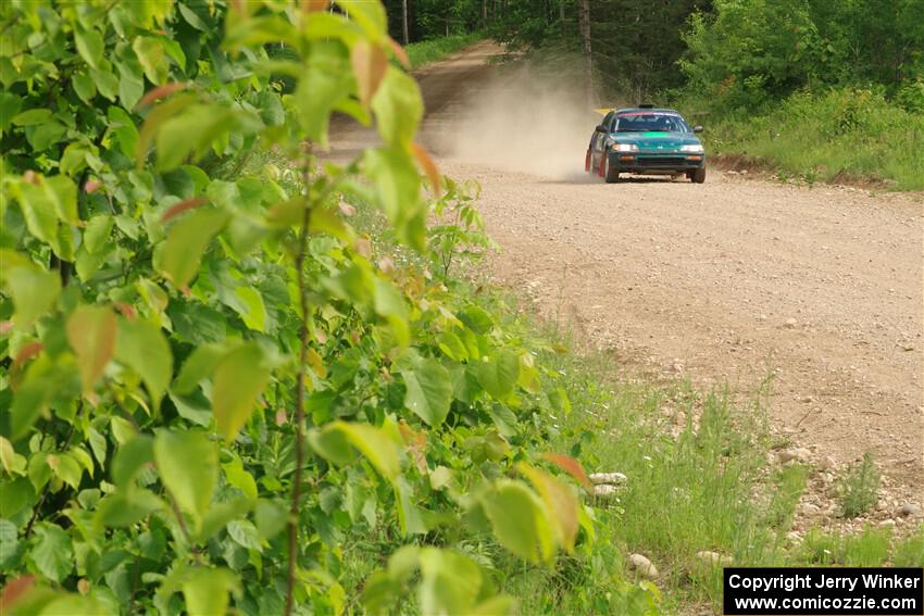 Maegan Burkart / Joanna Seaman Honda CRX Si on SS4, Hollow Woodtick.