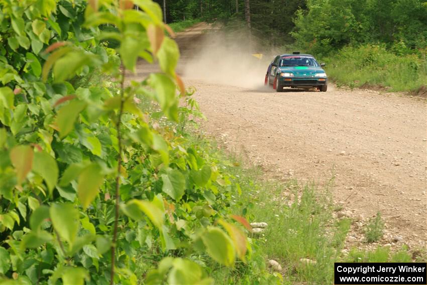 Maegan Burkart / Joanna Seaman Honda CRX Si on SS4, Hollow Woodtick.