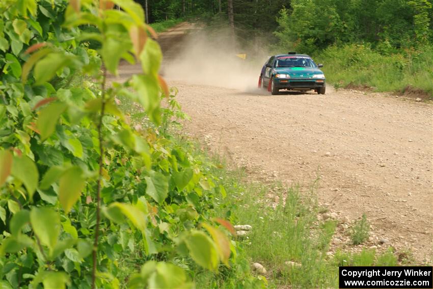 Maegan Burkart / Joanna Seaman Honda CRX Si on SS4, Hollow Woodtick.