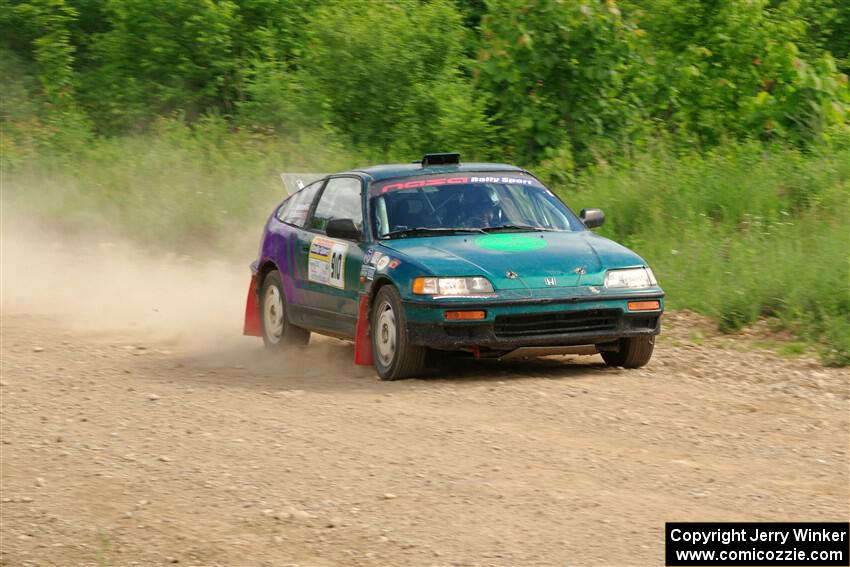 Maegan Burkart / Joanna Seaman Honda CRX Si on SS4, Hollow Woodtick.