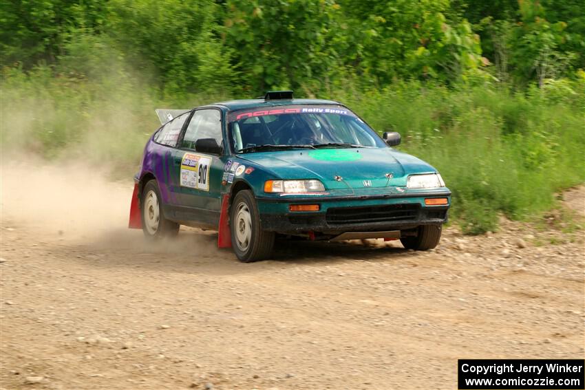 Maegan Burkart / Joanna Seaman Honda CRX Si on SS4, Hollow Woodtick.