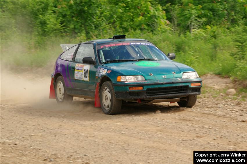 Maegan Burkart / Joanna Seaman Honda CRX Si on SS4, Hollow Woodtick.