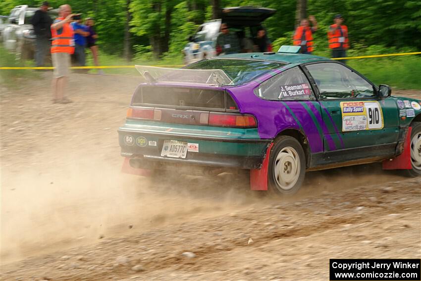 Maegan Burkart / Joanna Seaman Honda CRX Si on SS4, Hollow Woodtick.