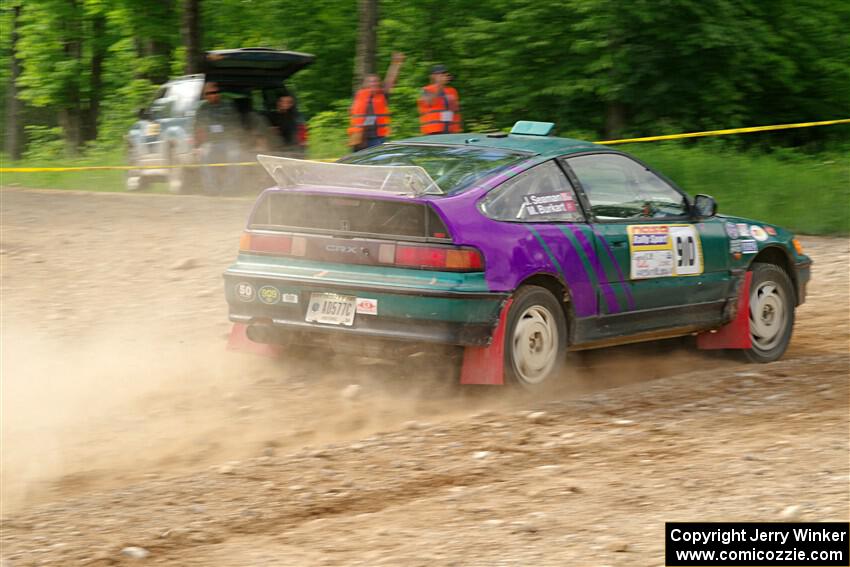 Maegan Burkart / Joanna Seaman Honda CRX Si on SS4, Hollow Woodtick.