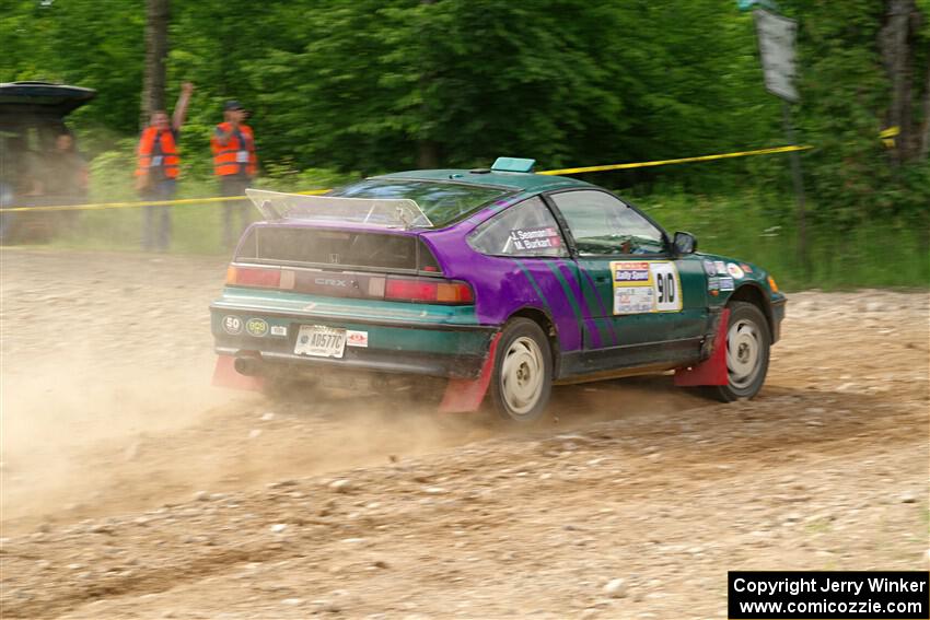 Maegan Burkart / Joanna Seaman Honda CRX Si on SS4, Hollow Woodtick.