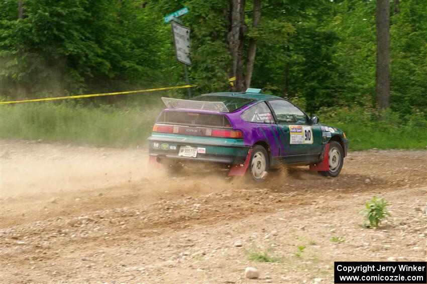 Maegan Burkart / Joanna Seaman Honda CRX Si on SS4, Hollow Woodtick.