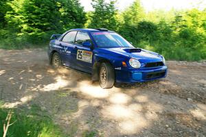 Jimmy Pelizzari / Bryce Proseus Subaru WRX on SS5, Chainsaw Junksin.