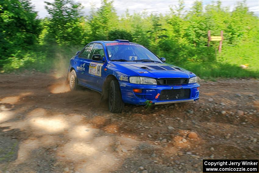 Connor Himes / Aleut Hatfield Subaru Impreza on SS5, Chainsaw Junksin.