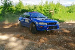 Connor Himes / Aleut Hatfield Subaru Impreza on SS5, Chainsaw Junksin.
