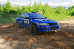 Connor Himes / Aleut Hatfield Subaru Impreza on SS5, Chainsaw Junksin.