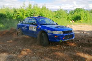 Connor Himes / Aleut Hatfield Subaru Impreza on SS5, Chainsaw Junksin.