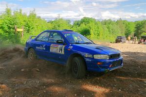 Connor Himes / Aleut Hatfield Subaru Impreza on SS5, Chainsaw Junksin.