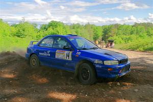 Connor Himes / Aleut Hatfield Subaru Impreza on SS5, Chainsaw Junksin.