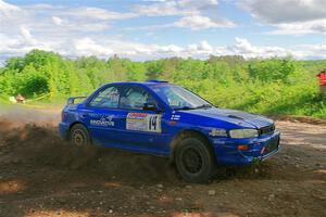 Connor Himes / Aleut Hatfield Subaru Impreza on SS5, Chainsaw Junksin.