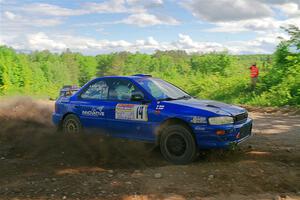 Connor Himes / Aleut Hatfield Subaru Impreza on SS5, Chainsaw Junksin.