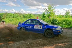 Connor Himes / Aleut Hatfield Subaru Impreza on SS5, Chainsaw Junksin.