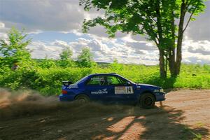 Connor Himes / Aleut Hatfield Subaru Impreza on SS5, Chainsaw Junksin.