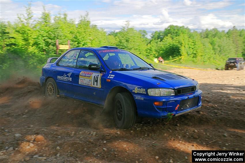 Connor Himes / Aleut Hatfield Subaru Impreza on SS5, Chainsaw Junksin.