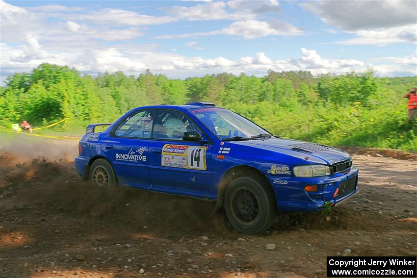 Connor Himes / Aleut Hatfield Subaru Impreza on SS5, Chainsaw Junksin.