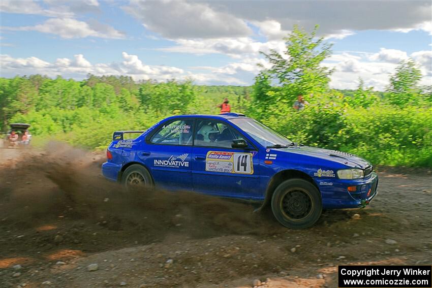 Connor Himes / Aleut Hatfield Subaru Impreza on SS5, Chainsaw Junksin.