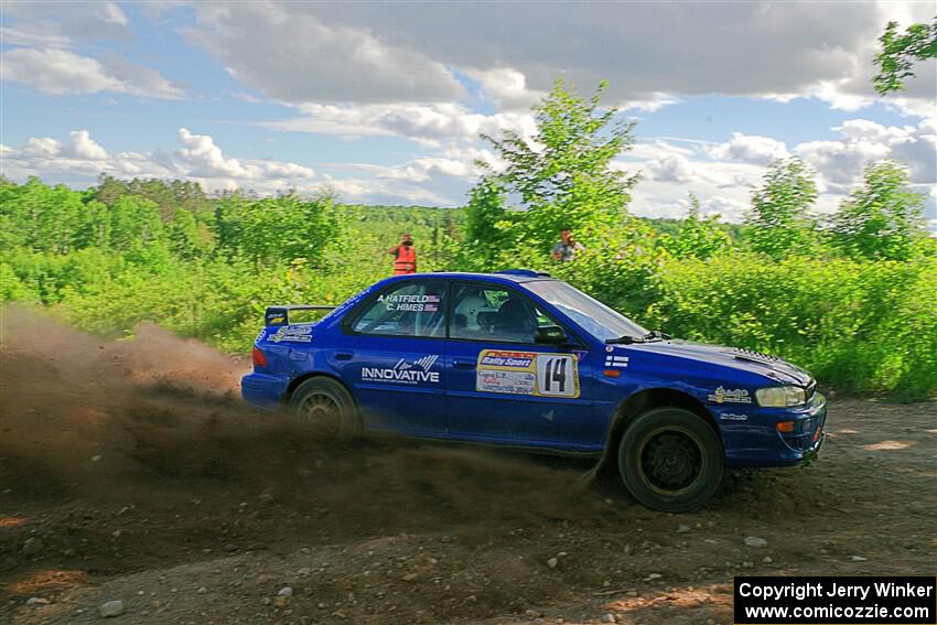 Connor Himes / Aleut Hatfield Subaru Impreza on SS5, Chainsaw Junksin.
