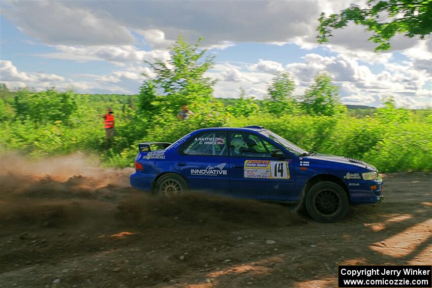 Connor Himes / Aleut Hatfield Subaru Impreza on SS5, Chainsaw Junksin.