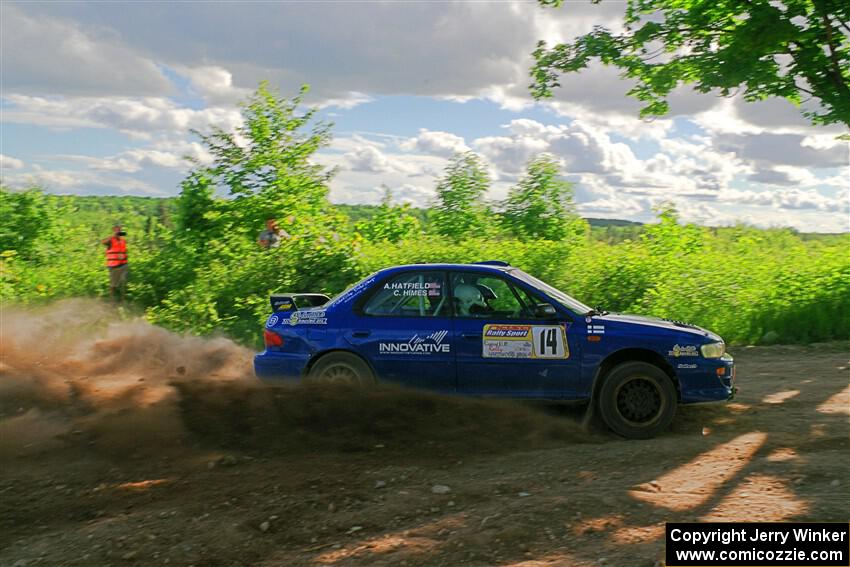 Connor Himes / Aleut Hatfield Subaru Impreza on SS5, Chainsaw Junksin.