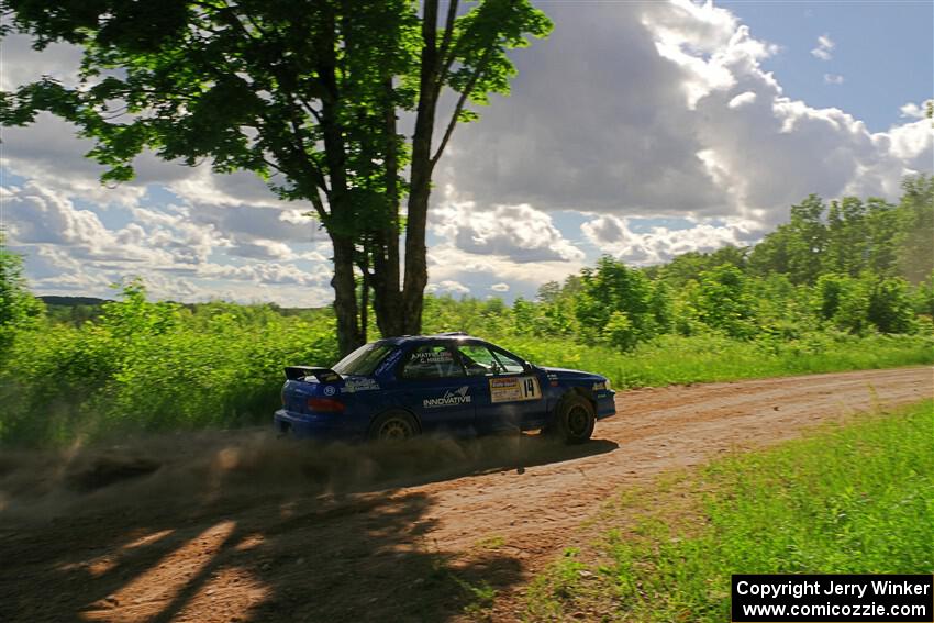 Connor Himes / Aleut Hatfield Subaru Impreza on SS5, Chainsaw Junksin.