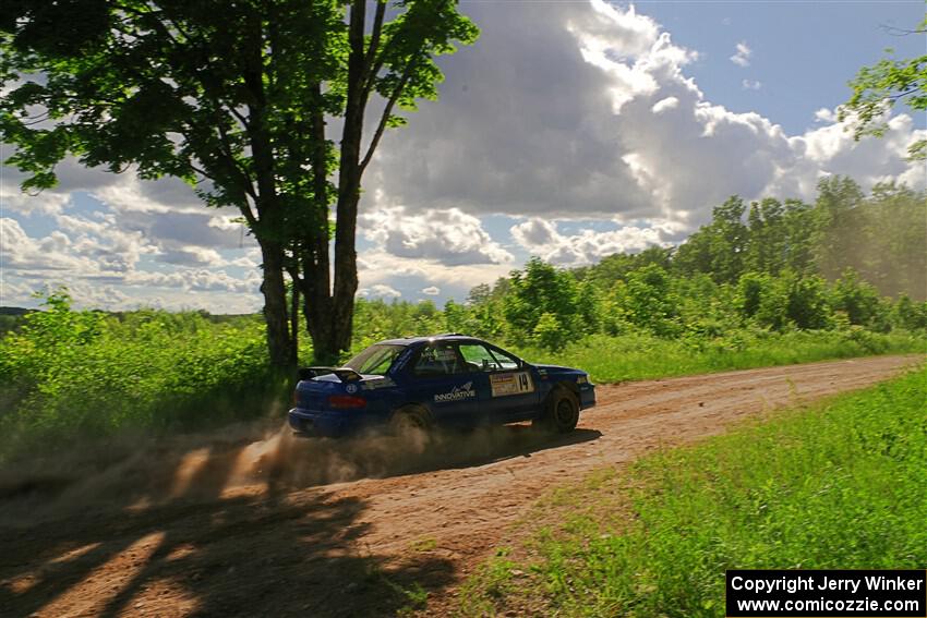 Connor Himes / Aleut Hatfield Subaru Impreza on SS5, Chainsaw Junksin.