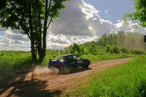 Connor Himes / Aleut Hatfield Subaru Impreza on SS5, Chainsaw Junksin.