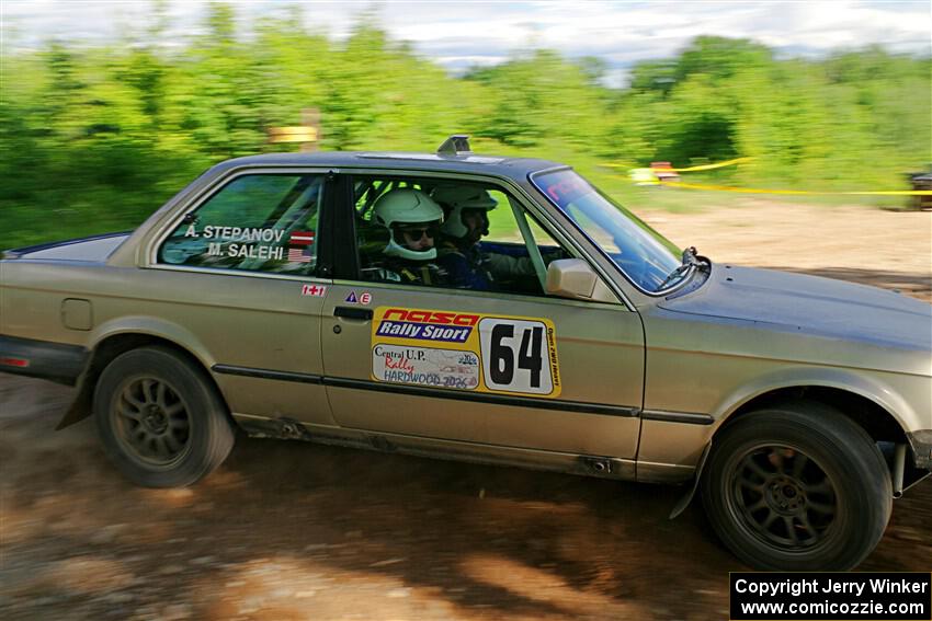 Mohammad Salehi / Artur Stepanov BMW 325is on SS5, Chainsaw Junksin.