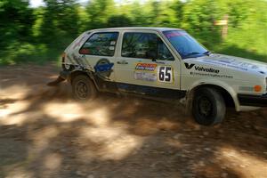Heath Shively / Shanti Witt VW Golf on SS5, Chainsaw Junksin.