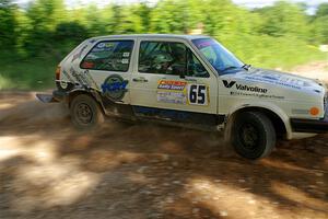 Heath Shively / Shanti Witt VW Golf on SS5, Chainsaw Junksin.