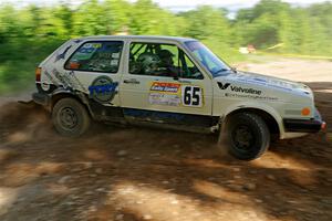 Heath Shively / Shanti Witt VW Golf on SS5, Chainsaw Junksin.
